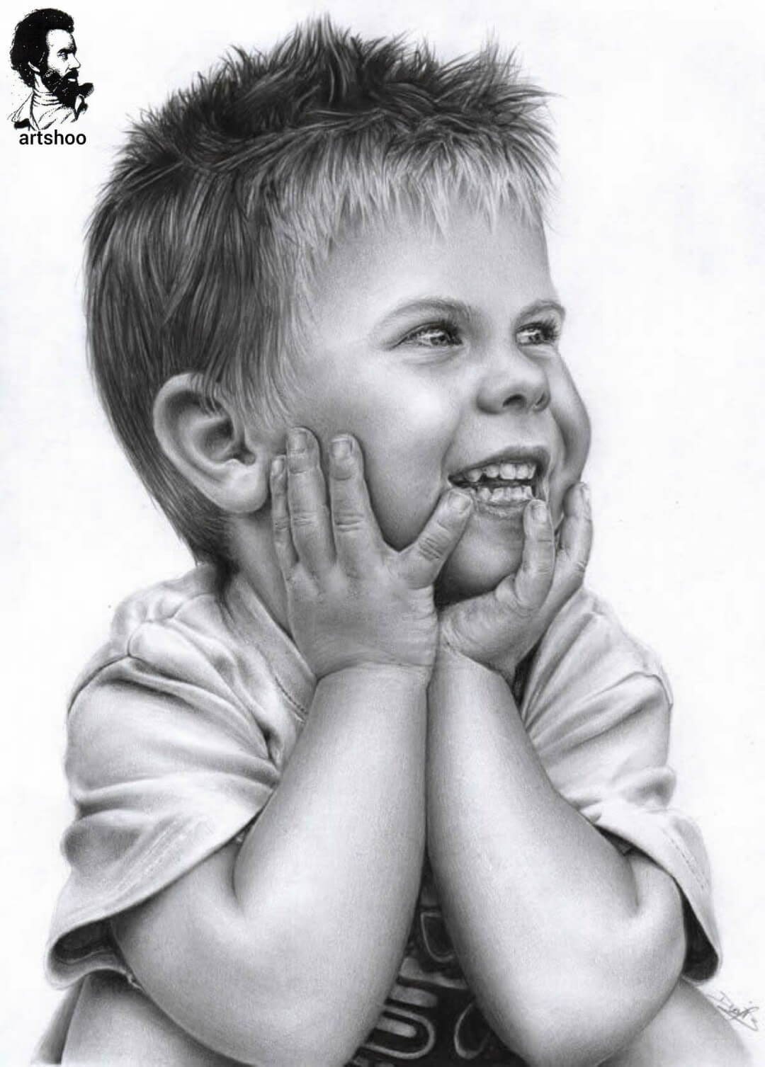 آموزش نقاشی سیاه قلم